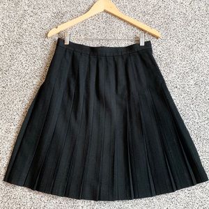 Talbots wool pleated skirt